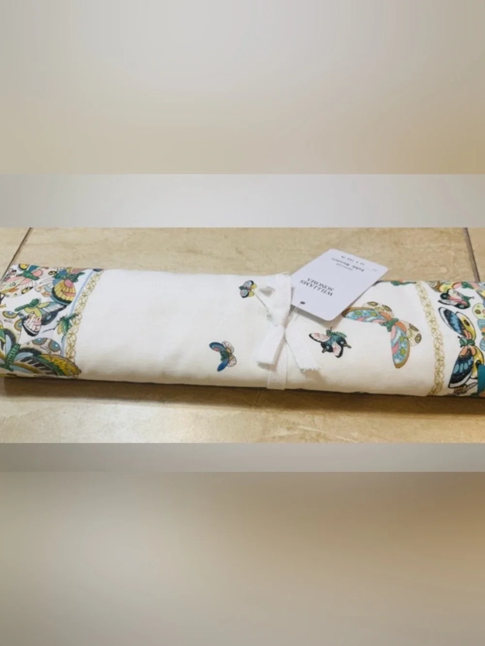 Williams Sonoma Papillon Table Runner
